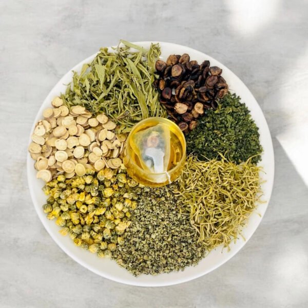 Hallo Dried Herbs Natural Moisture Tea - Image 6