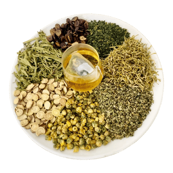Hallo Dried Herbs Natural Moisture Tea